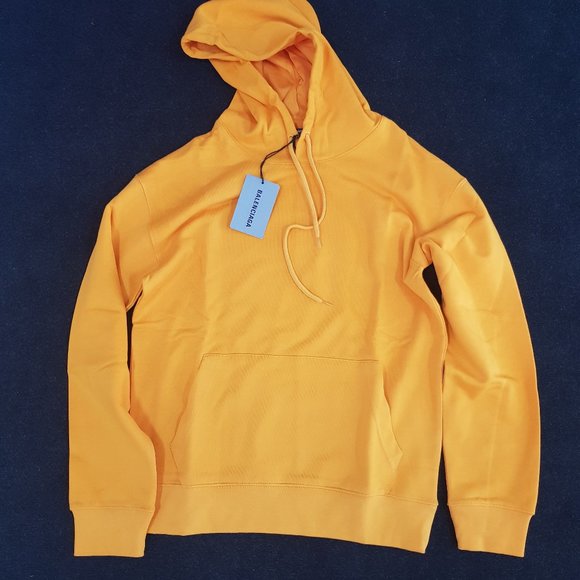 balenciaga hoodie orange